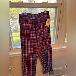 Plaid Women’s Pajama Pants - Pink and Navy Blue
